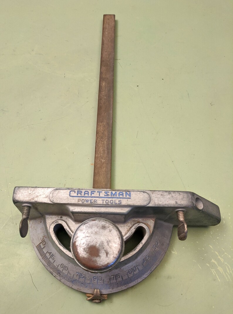 Sears Craftsman / King Seeley table saw miter gauge assembly Etsy