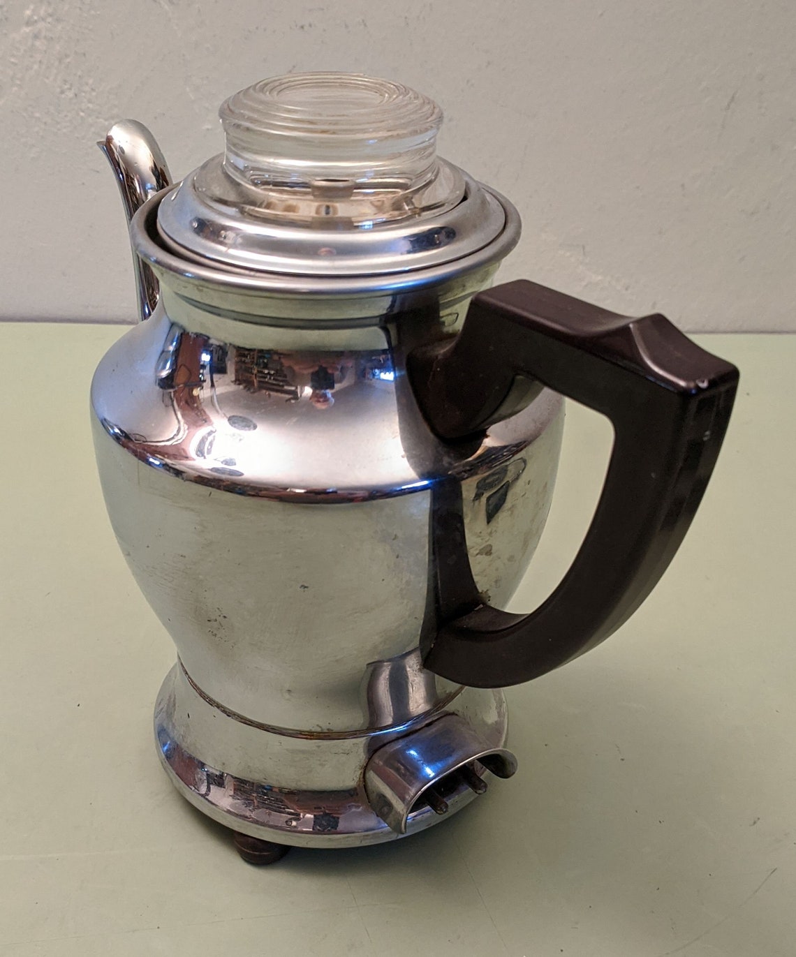 1924 Universal 3cup Electric Percolator Coffee Pot Glass Etsy
