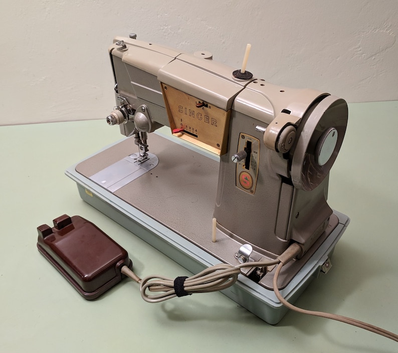 SINGER 328K zig-zag Sewing Machine | Etsy
