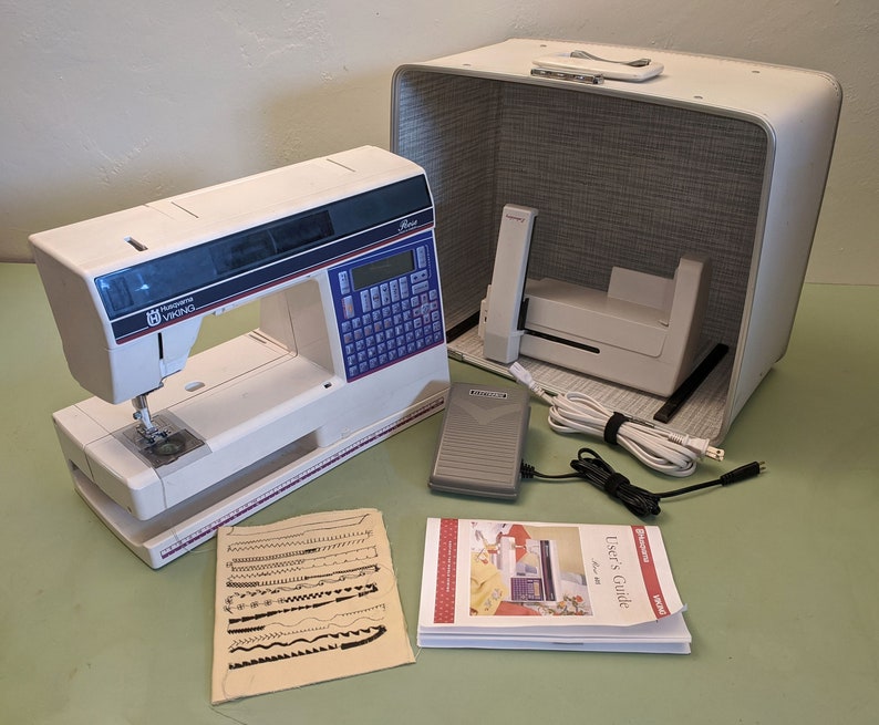 Husqvarna Viking Rose Sewing & Embroidery Machine Etsy