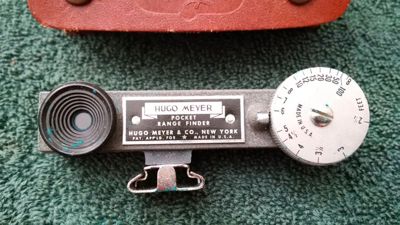 hugo meyer pocket range finder hugo meyer pocket range finder