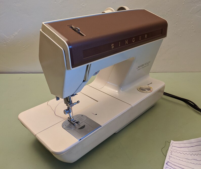 Singer Creative Touch Fashion Machine 1036 Etsy