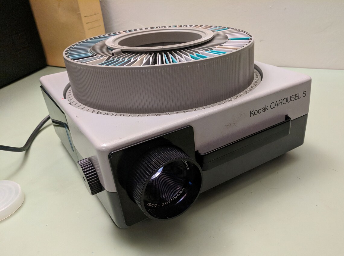 Kodak Carousel S Slide Projector made in Germany Etsy