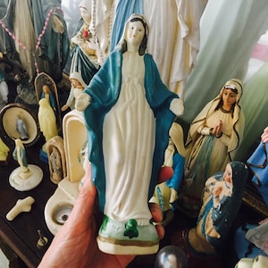 Vintage Mary Madonna Statue