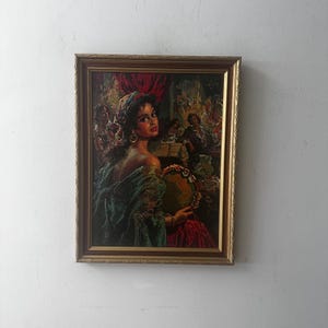 Impresión original Mujer italiana de Giovanni Modonino