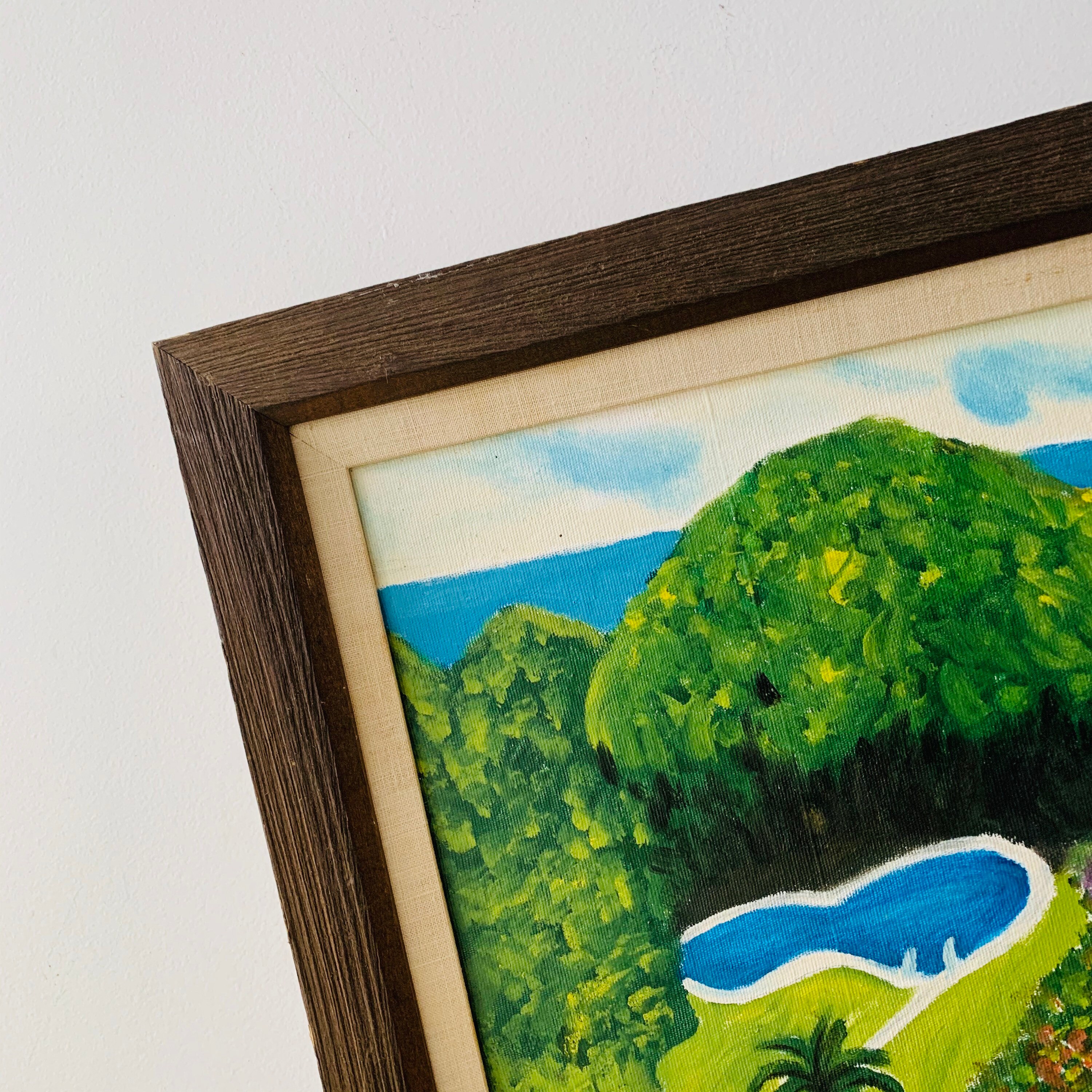 Vintage Absolutely Stunning Original Painting Jamaican Artist Etsy