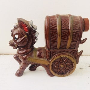Vintage Donkey Liquor Storage