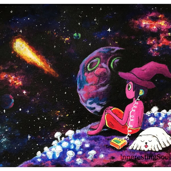 Midnight Gospel Art - I Am Not Alive - Clancy (Print)