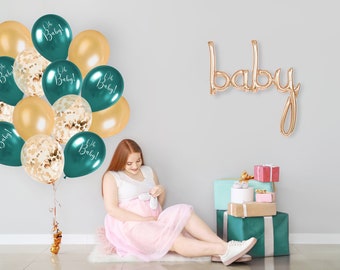 Baby Shower Balloon Kit DIY Baby Shower Decor Baby Balloon / Garland Decorating Kit /Gender Neutral / Woodland Themed /Glam Baby Shower