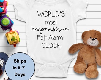 Worlds Most Expensive Fajr Alarm Funny Islamic  Baby, Muslim Baby Shower Gift Muslim Baby Gift Islamic Children, Fajr Alarm Islam babies