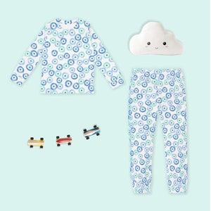 Blue Evil Eye PJs image 4