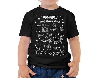 Ramadan Blessed Month Toddler Shirt / Happy Ramzan / Ramadhan Family Shirts / Ramadan PJs / Happy Ramdhan