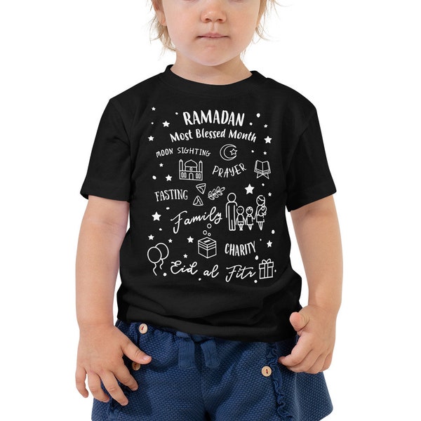 Ramadan Blessed Month Toddler Shirt / Happy Ramzan / Ramadhan Family Shirts / Ramadan PJs / Happy Ramdhan