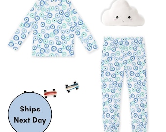 Blue Evil Eye PJs