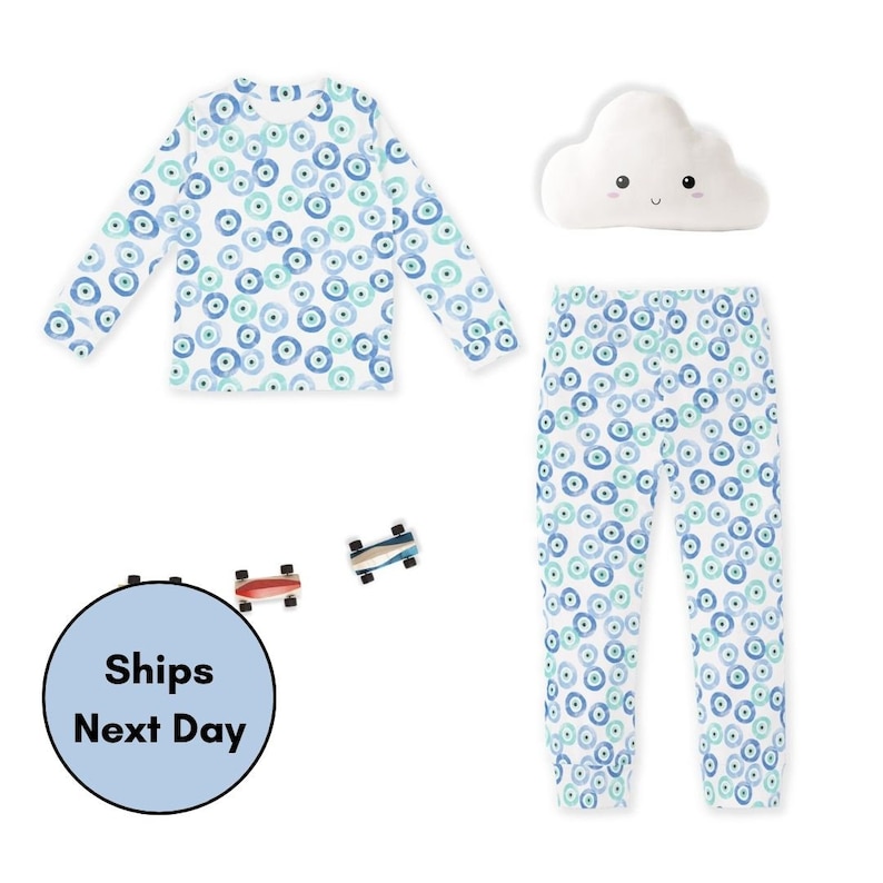 Blue Evil Eye PJs image 1