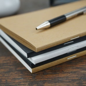 Notebook Made with Eco-Friendly Paper, Choose 100% Recycled, Made by Renewable Energy, Unique Perfect-Stapled Style, 100-Series Notebook