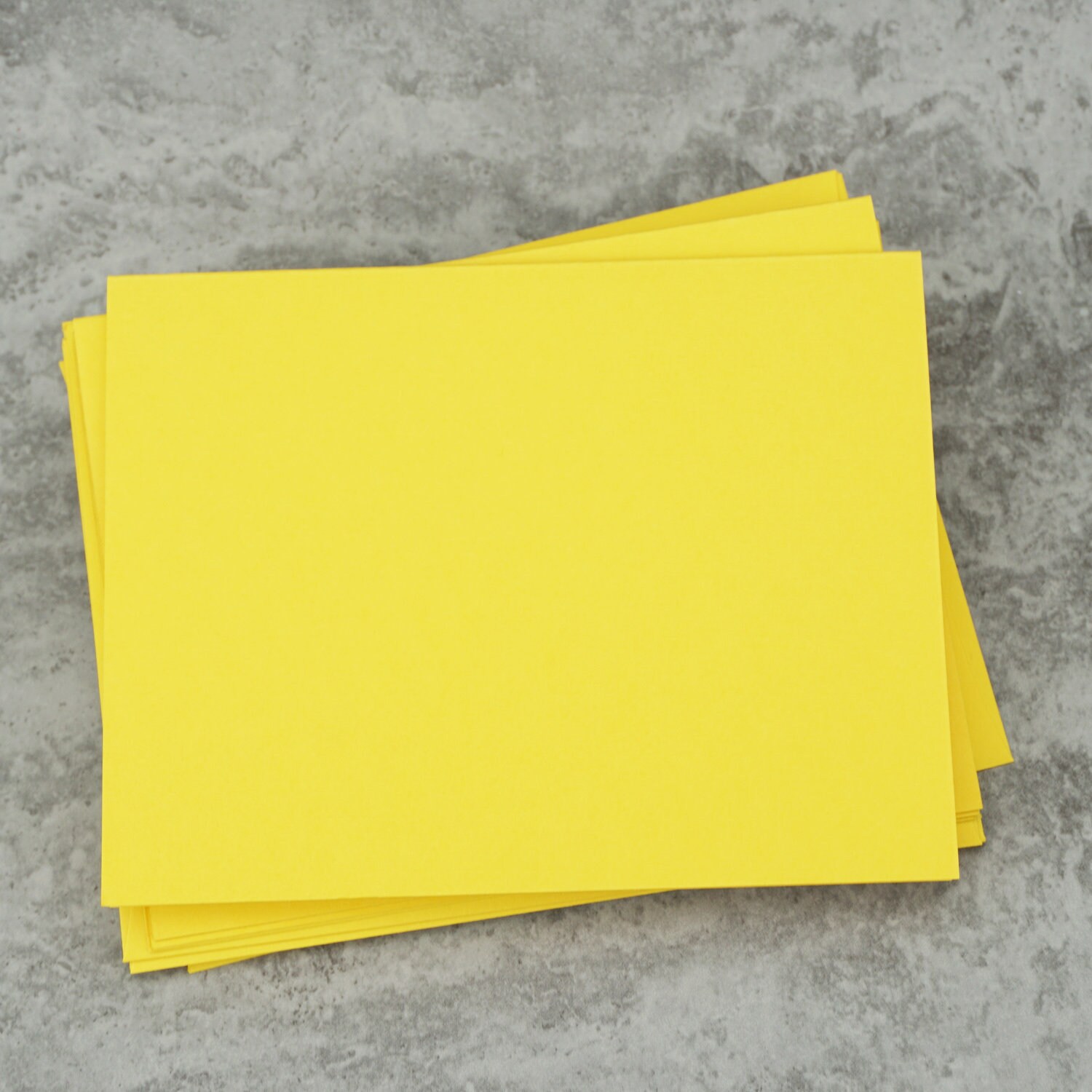 Blank Yellow Notecards with Envelope Size A2 Cards and Etsy