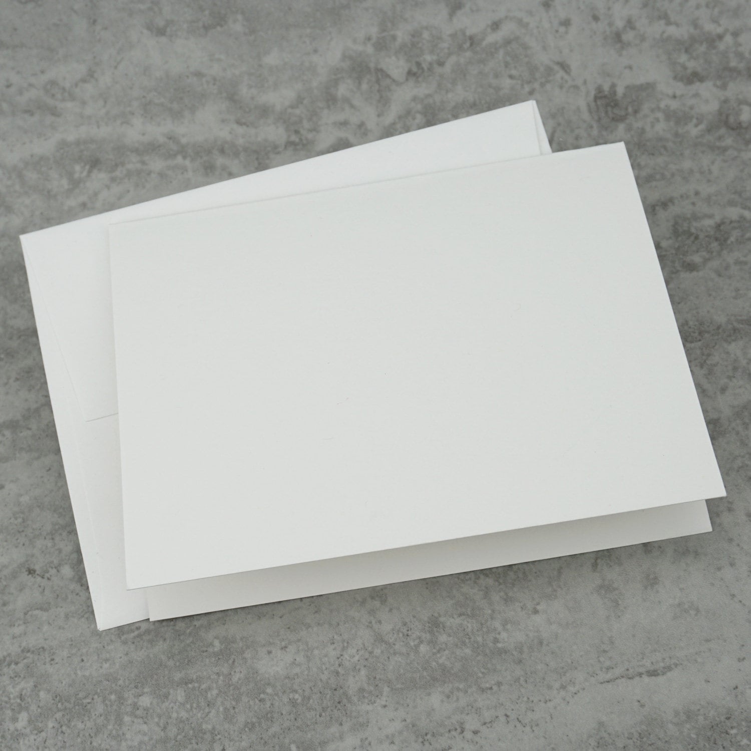 White Blank Note Cards With Envelope / Size A2 / Blank Card Etsy