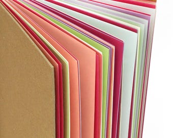 Hodgepodge Journal, Spiral-Bound Mixed Media Sketchbook, Sweet Tooth Edition