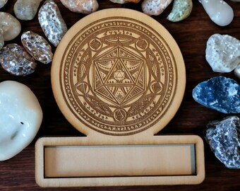 Magic Circle Dice Holder Coaster
