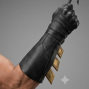 Cosplay-Handschuh bvs – Sci-Fi-Krieger-Armrüstung – Handgefertigtes Kostümaccessoire – LARP- oder Comic-Convention-Accessoire