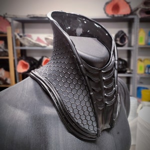 Cosplay Neck Seal cyber – Armor Collar Piece – Sci-Fi or Post-Apocalyptic Style – Costume Accessory for Cosplayers and LARP”