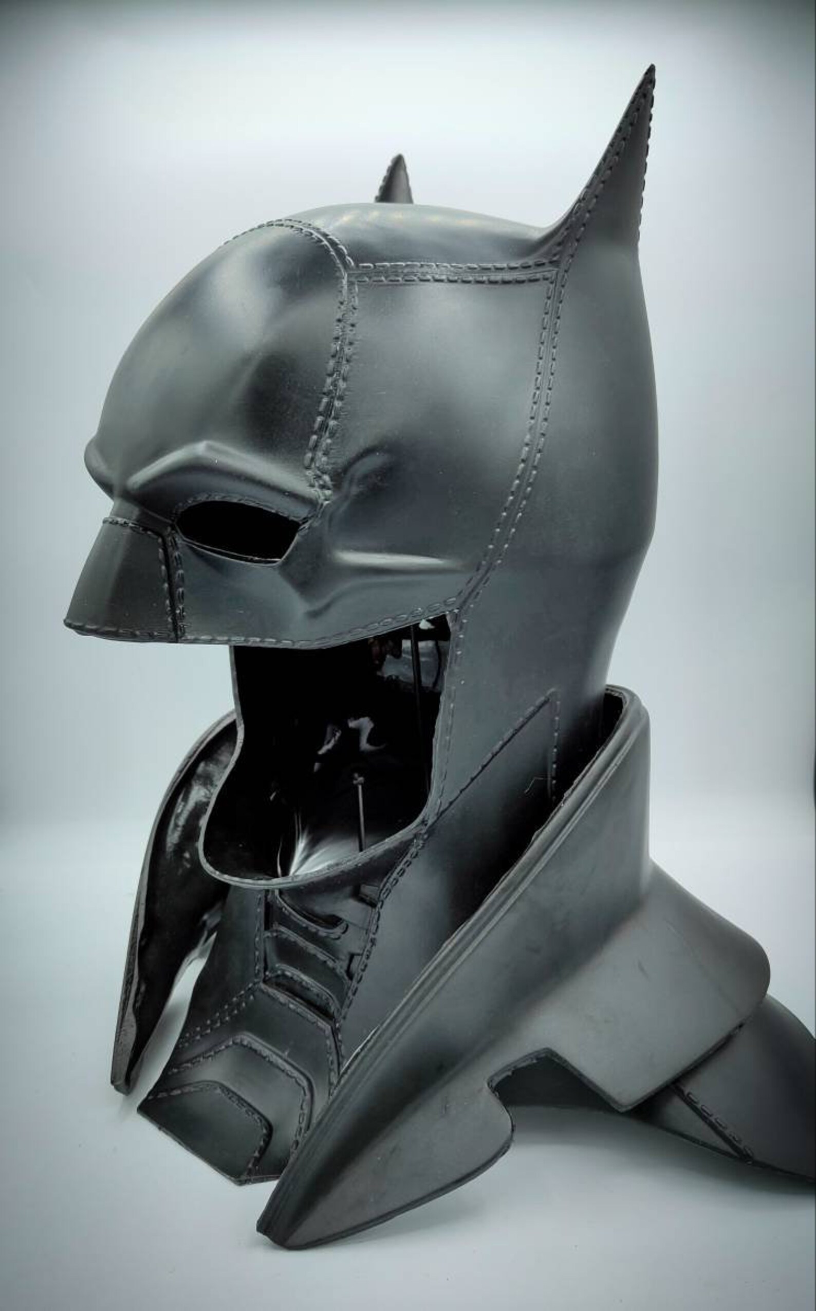 Inspired the Batman cowl Etsy