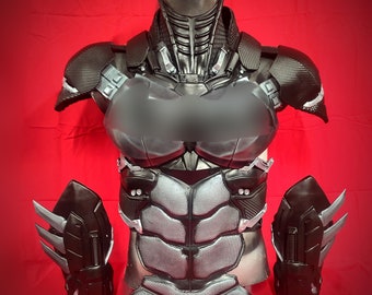 Tactical armor made with urethane very realistic for cosplay gauntlet chest armor