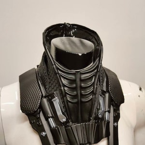 Cosplay Neck Seal knight – Armor Collar Piece – Sci-Fi or Post-Apocalyptic Style – Costume Accessory for Cosplayers and LARP”