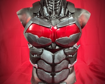 Red  Dragon  rebirth armor urethane chest set cosplay, movie costume