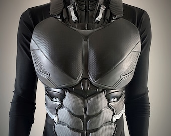 Full Armor chest Cosplay Set – Sci-Fi or Dark Hero Inspired – Custom Costume Prop – Handmade Warrior Gear”