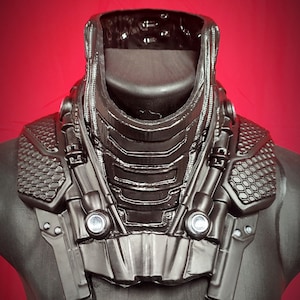 Armure de protection de sceau de cou, collier de collection de films, armure de cou de cosplay