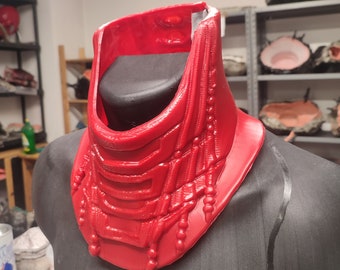 Iron Warrior neck seal super flexible , made with urethane cosplay armor neck