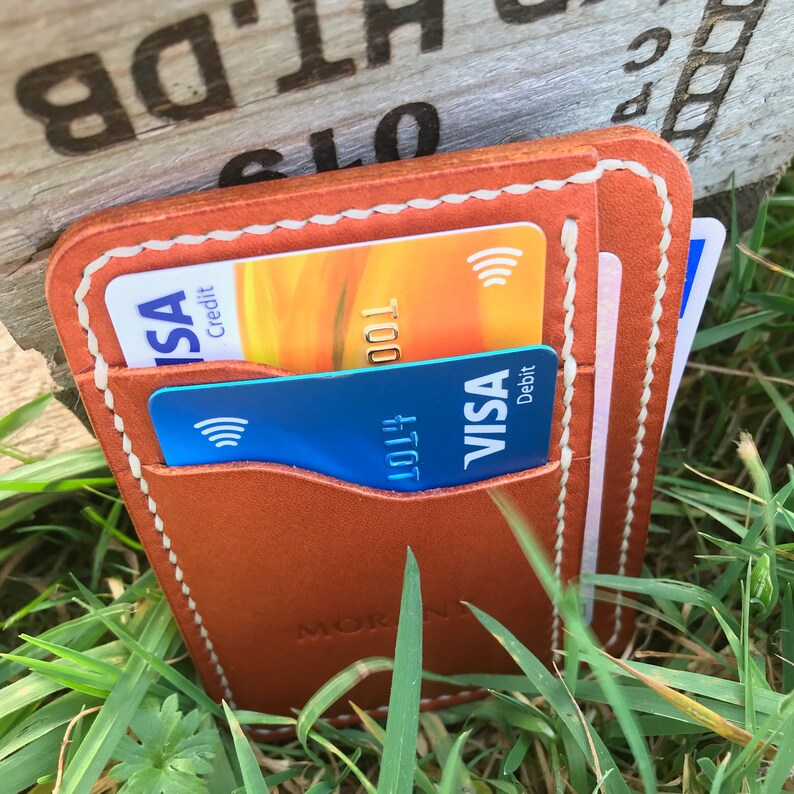 Leather Card Holder Wallet Pattern/minimal Wallet/pattern Etsy UK