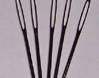 Knitters Sewing Needles, Hand Sewing Needle, Size 13, Nickel Plated, Blunt-Ended, needles  for wool