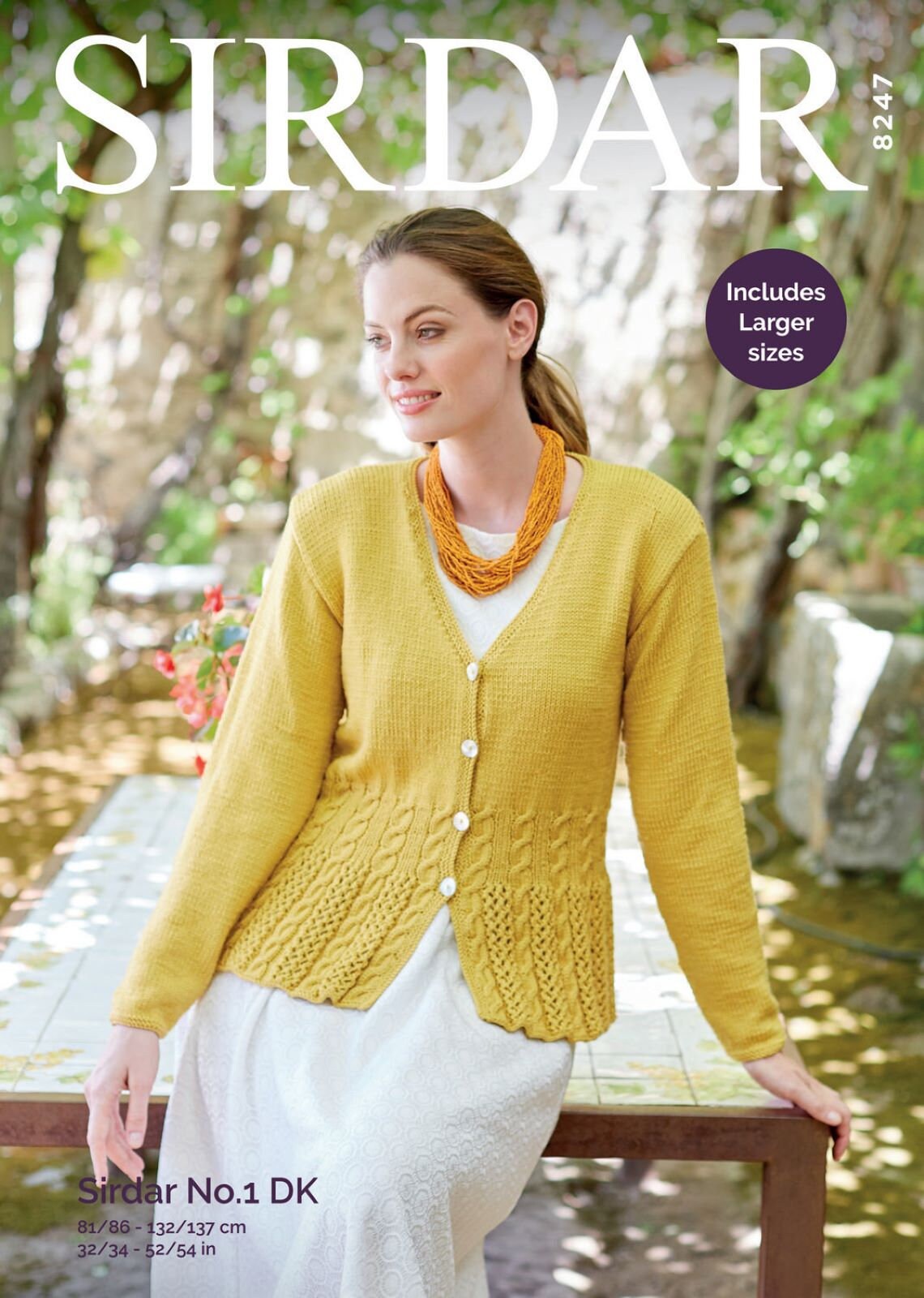 Ladies Cardigan Knitting Pattern Sirdar 