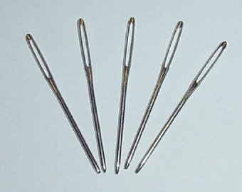 Tapestry Needles ,size 16 Sewing Needles, Nickel Plated Embroidery Needles,  Blunt Ended, Knitters or Crochet Sewing Needle 