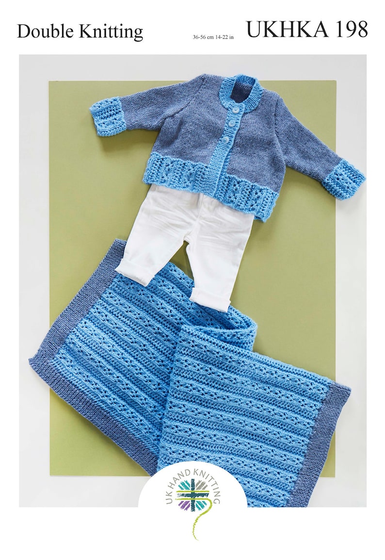 HAND KNITTED CHLDS BOB HAT CABLED BLUE AGE 0-3mths3-6mths6-12mths 1-2 /&3-4 yrs
