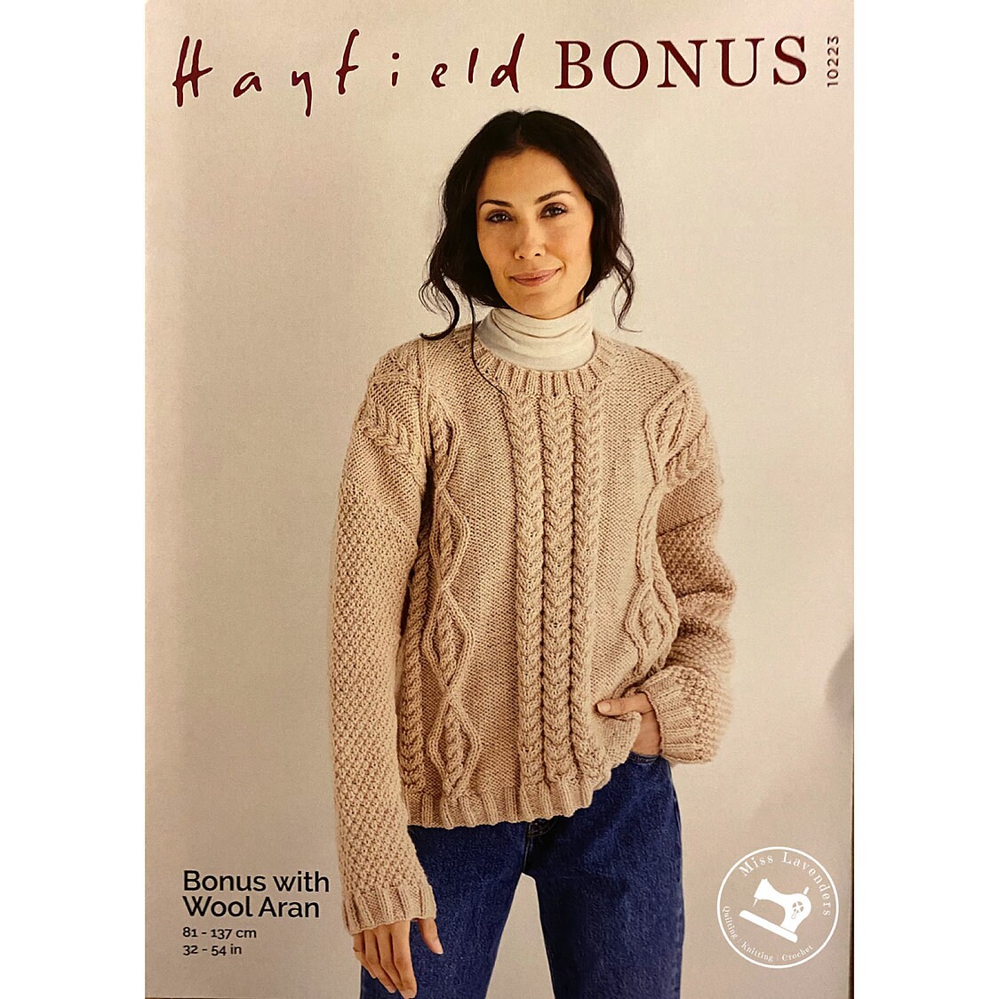 Ladies Aran Knitting Patterns - Etsy UK