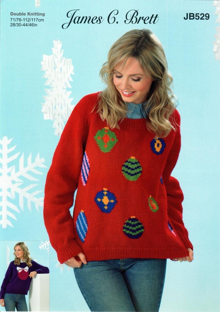 Bauble Sweater - Etsy UK