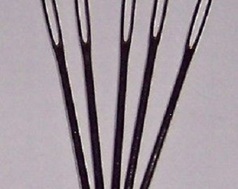 Knitters Sewing Needles, Hand Sewing Needle, Darning Needle, Size 13, Very Large Needles, Nickel Plated, Blunt-Ended - sewing needles