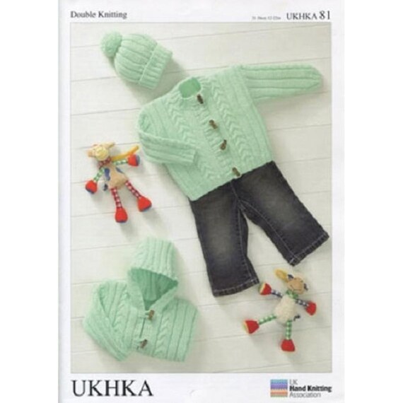 Cardigans Double knitting pattern UKHKA\90