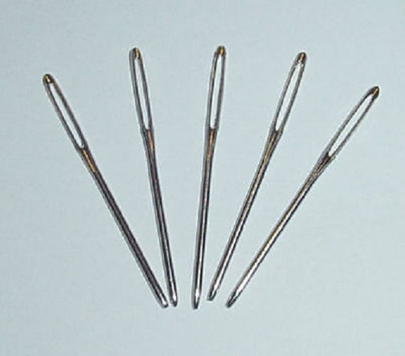 9pcs Hand Sewing Large Eye Needles For Wool Thick Knitter Yarn or Darning  Z0Q H O8E2 