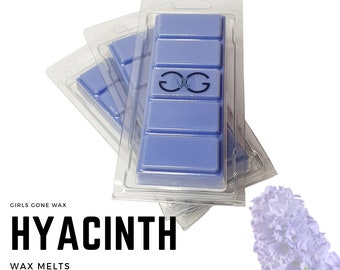 Hyacinth Floral | Natural Soy Wax Melts + Snap Bars | Strong Highly Scented | Eco | Gift | Home Fragrance