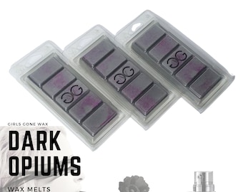 Dark Opium Perfume Natural Soy Wax Melts + Snap Bars