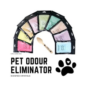 Huisdiervriendelijke geurkristallen | Spitszout | Geurverwijderaar | Huisdiergeuren | Geurverwijdering | Geurverwijderaar | Hondenliefhebber | Kattenliefhebber