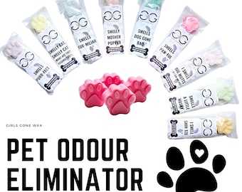 Pet Friendly Wax Melts | Odour Eliminator | Pet Smells | Odour Eliminating | Smell Eliminator | Dog Lover | Cat Lover | Soy Wax | Paw Print
