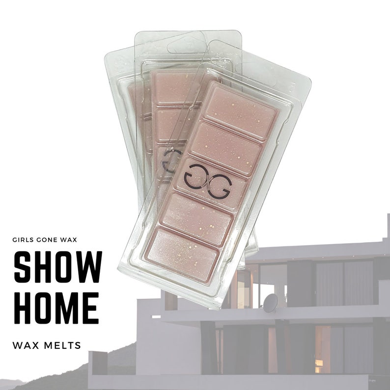 Show Home Natural Soy Wax Melts Snap Bars Strong Highly Scented Eco Vegan Wax Gift Home Fragrance image 1