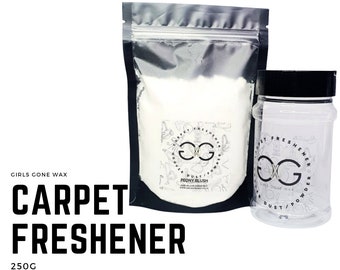 Carpet Freshener | Powder | Dust | Deodoriser | Shake and Vac | Highly Scented | Home Fragrance | 250g Refill