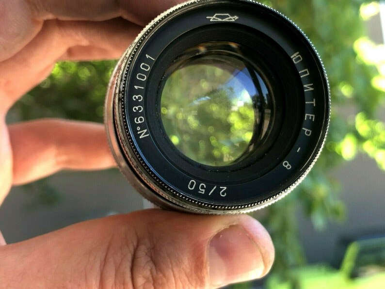 JUPITER8 /USSR lens /Jupiter lens 8 /Soviet lens /Antique Etsy